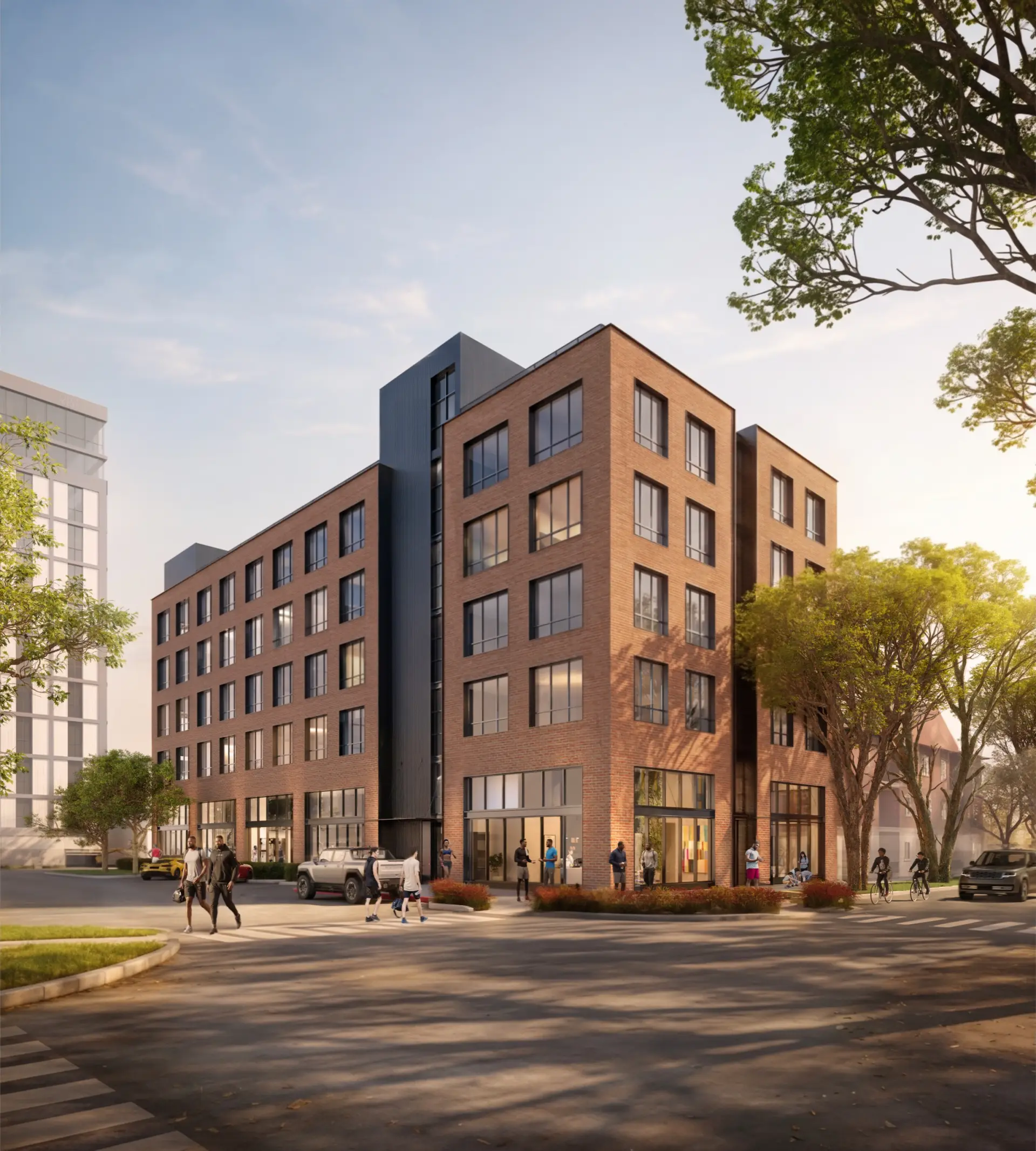 Architectural rendering of Vasari in Iowa City