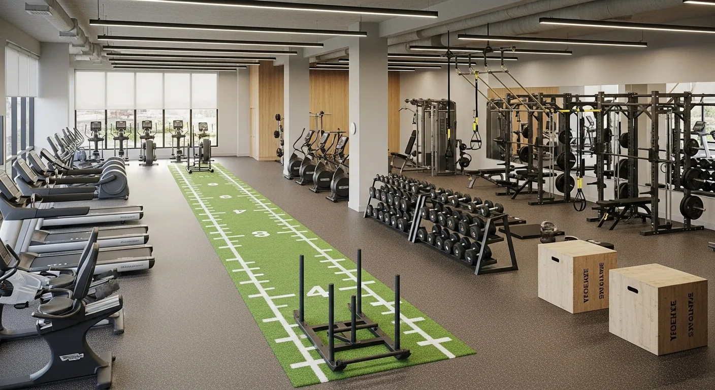 Vasari fitness floor
